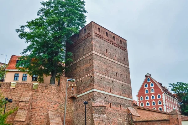 Torun Polonia Agosto 2018 Castello Della Città Torun — Foto Stock