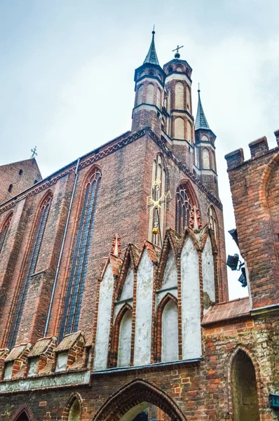 Torun Poland Ağustos 2018 Kopernik Kilisesi — Stok fotoğraf