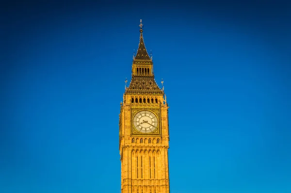 Big Ben Solnedgången London — Stockfoto