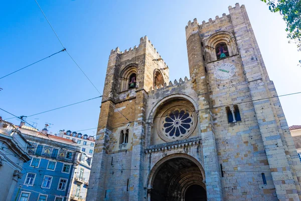 Katedra Lizbona Portugalia — Zdjęcie stockowe