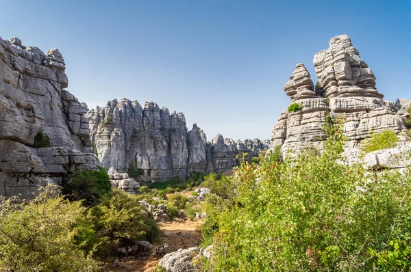 El Torcal kaya oluşumları, Endülüs, İspanya