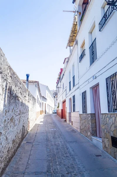 Calle Setenil Las Bodegas España — Foto de Stock