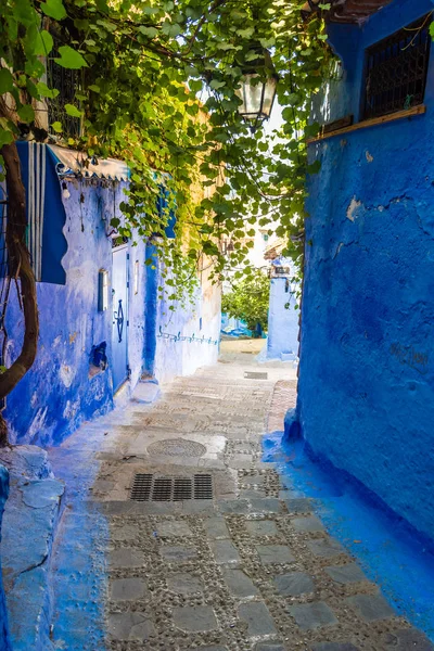 Уютная Улица Шефшауэн Марокко — стоковое фото