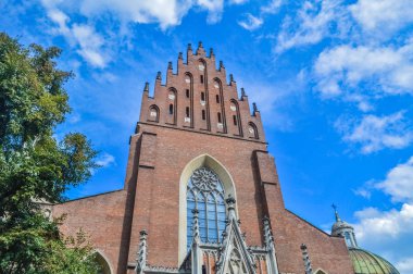 Krakow, Polonya 'da kilise görünümü