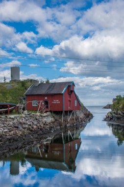 A i Lofoten, Norveç 'in küçük köyü.
