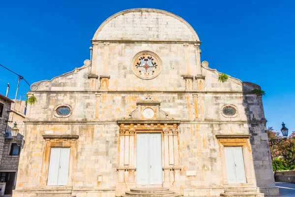 Kościół Starego Gradu Wyspa Hvar Chorwacja — Zdjęcie stockowe