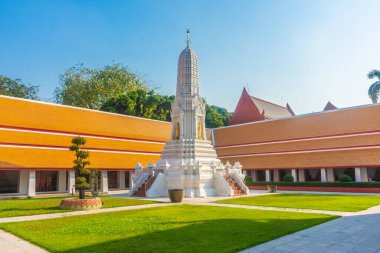 Güzel Wat Mahathat Tapınağı, Bangkok. Tayland