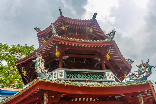 Ingapore Oktober 2019 Kinesisk Pagoda Chinatown — Stockfoto