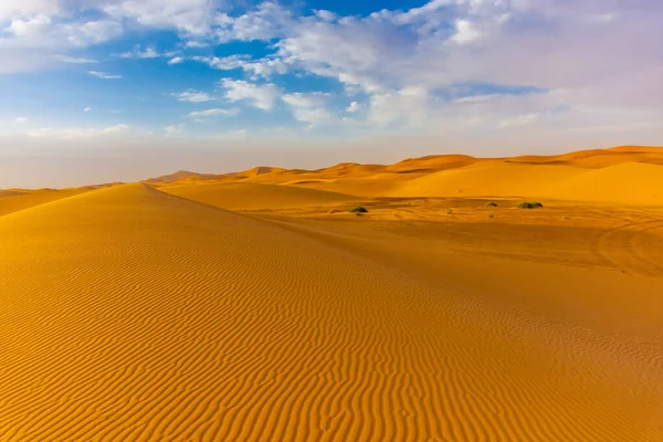 Prachtig Landschap Van Duinen Sahara Woestijn Merzouga Marokko — Stockfoto