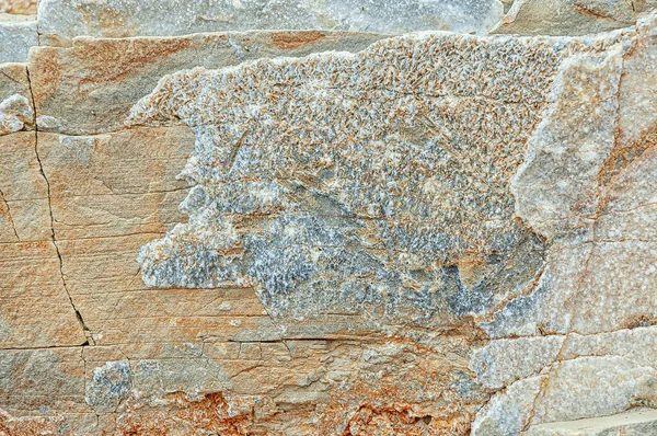Textura Pedra Fechar Superfície Estrutural Parede Velha Pedra Granito Superfície — Fotografia de Stock