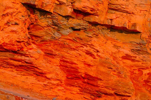 Дизайнерский Абстрактный Фон Интерьеров Каменной Плитки Марсианская Поверхность Камня Оранжевого — стоковое фото