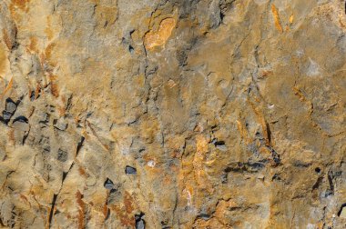 Taş zemin. Taşın dokusu yakın plan..