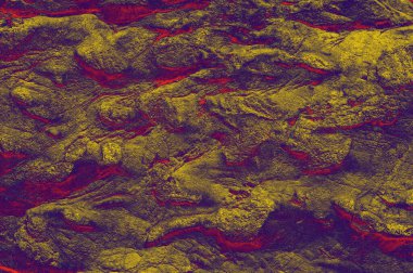 Güzel soyut mermer desen, taş desen. Mor, sarı ve kırmızı renkler. Moda tekstil, kumaş, ambalaj.