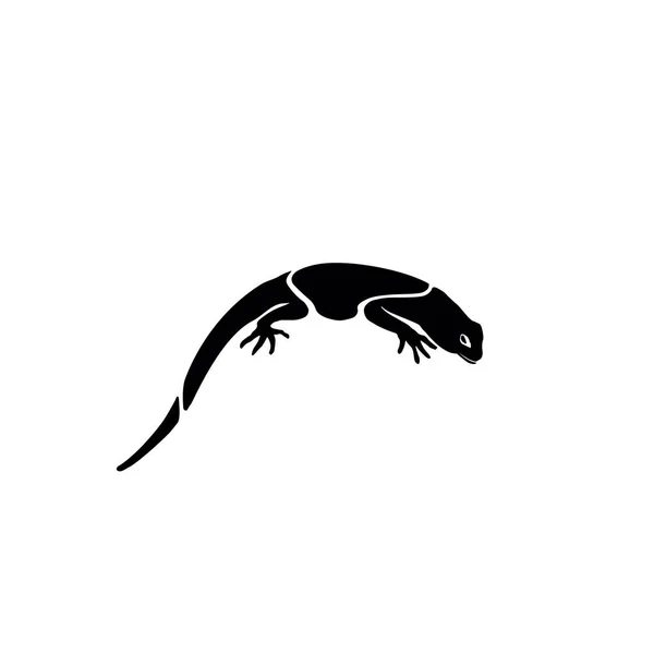 Liskon Logo Liskon Siluetti Valkoisella Pohjalla — vektorikuva