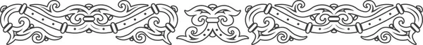 Celtic pattern ornament decoration design element.