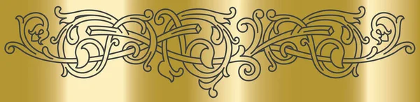 Дизайн кельтского орнамента . — стоковый вектор