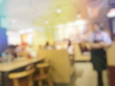 Grup alışveriş insan bulanık görüntü. Alışveriş kavramı.