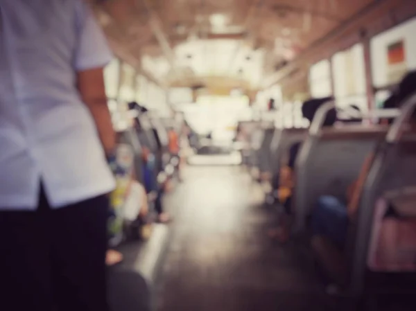 Gente Borrosa Tren Concepto Viaje — Foto de Stock