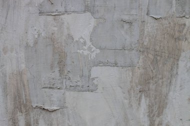 eski eski doku, ıslak gri beton duvar. Ham alçı duvar arka plan. Asfalt yakın çekim. Vintage tonu filtresi