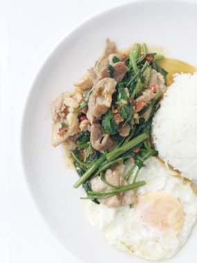 Asya yemekleri konsepti. Lezzetli yemek. Yakın çekim.