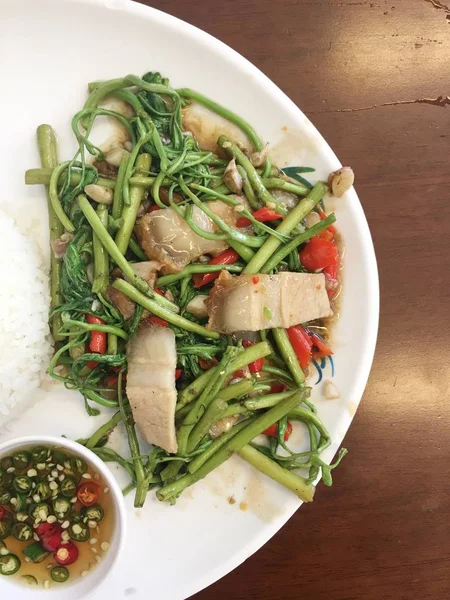 Концепция Азиатской Кухни Вкусная Еда — стоковое фото