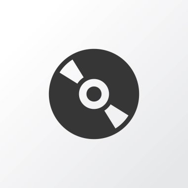 CD simgesi simgesi. Premium kalite izole CD öğe trendy tarzı.