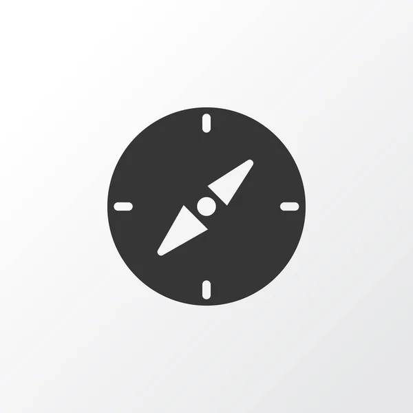 Kompas pictogram symbool. Premium kwaliteit geïsoleerd navigatie-element in de trendy stijl. — Stockvector