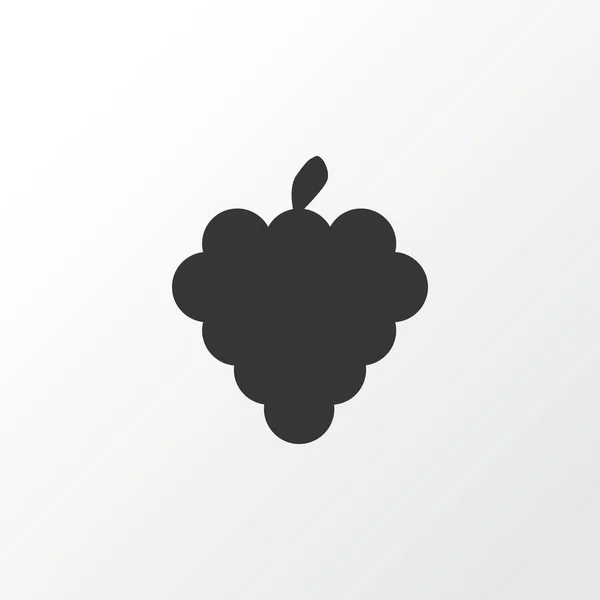 Bunch icon symbol. Premium quality isolated grapes element in trendy style. — Stock Photo, Image