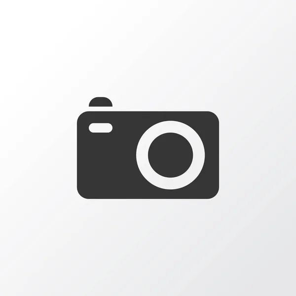 Camera pictogram symbool. Premium kwaliteit geïsoleerd fotografie element in trendy stijl. — Stockvector