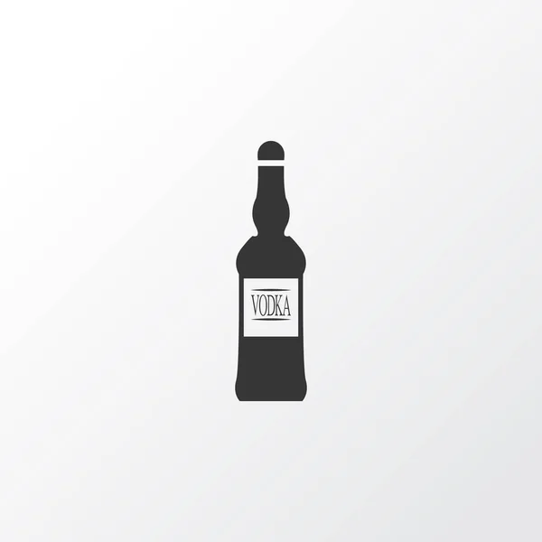 Vodka ikon symbol. Premium kvalitet isolerade scotch element i trendig stil. — Stock vektor