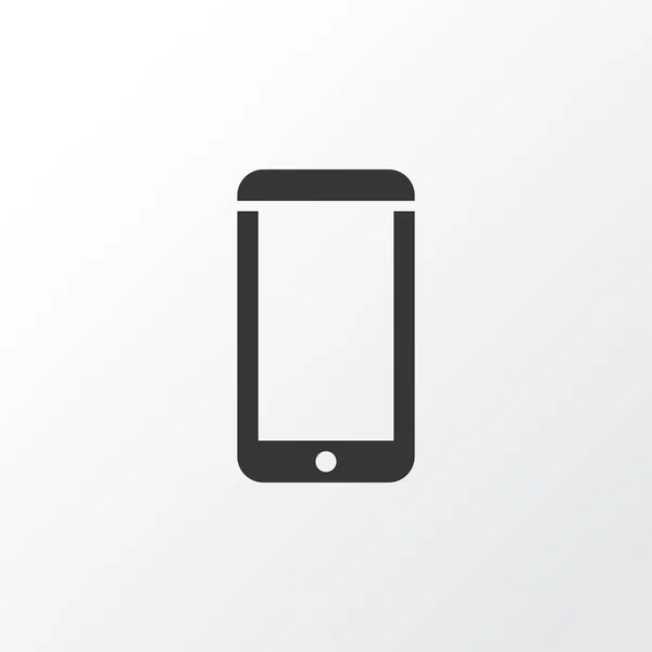 Σύμβολο εικονίδιο smartphone. Πριμοδότηση ποιότητας απομονωμένες κινητό στοιχείο σε μοντέρνο στυλ. — Φωτογραφία Αρχείου