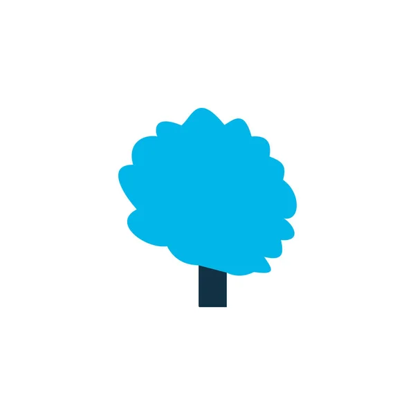 Δέντρο σύμβολο έγχρωμο εικονίδιο. Πριμοδότηση ποιότητας απομονωμένες οικολογία στοιχείο σε μοντέρνο στυλ. — Διανυσματικό Αρχείο
