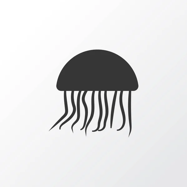 Kwallen pictogram symbool. Premium kwaliteit geïsoleerd medusa element in trendy stijl. — Stockvector