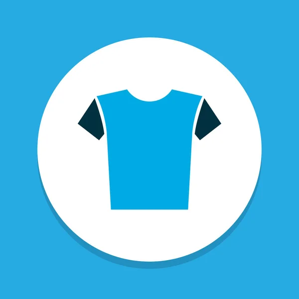 Bluzka symbol kolorowe ikony. Premium jakości na białym tle t-shirt element w modnym stylu. — Wektor stockowy