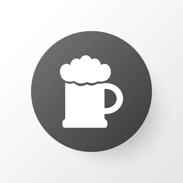 Beer icon symbol. Premium quality isolated ale mug element in trendy style.