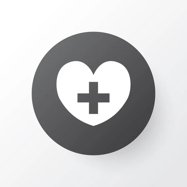 Heart icon symbol. Premium quality isolated heal element in trendy style. — Stock Photo, Image