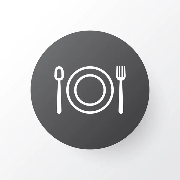 Restaurant icon symbol. Premium quality isolated eating element in trendy style. — Stock Vector