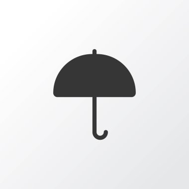 Şemsiye simgesi simgesi. Premium kalite izole şemsiye öğesi trendy tarzı.