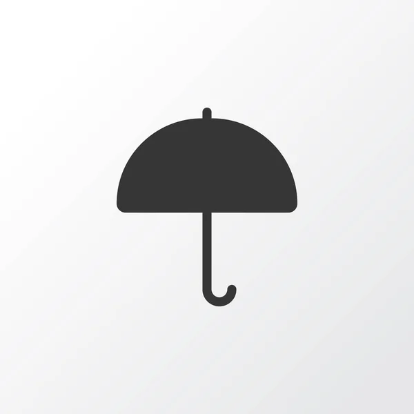 阳伞图标符号。时尚风格的优质隔离伞元素. — 图库矢量图片
