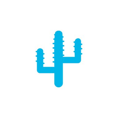 Kaktüs simgesi renkli sembol. Premium kalite izole kaktüsler öğe trendy tarzı.