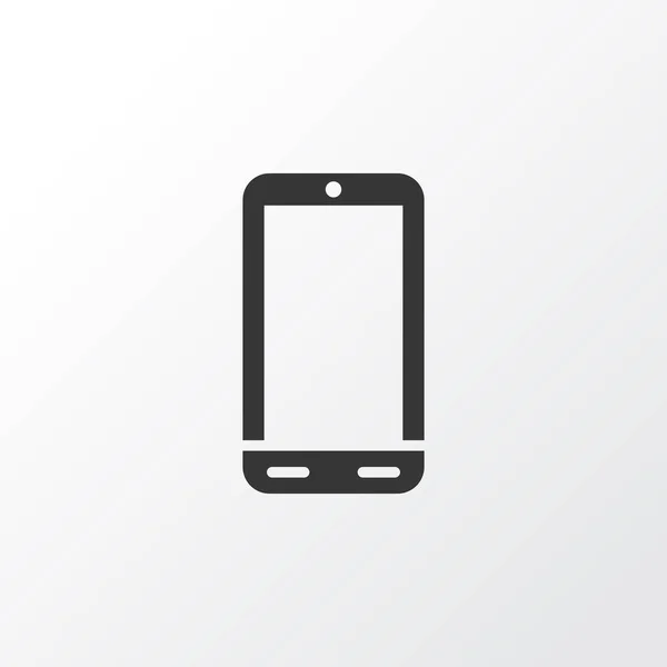 Telefoon pictogram symbool. Premium kwaliteit geïsoleerd smartphone element in trendy stijl. — Stockvector