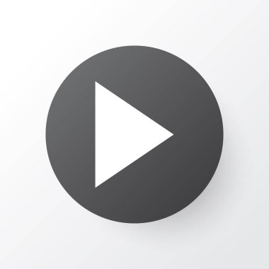 Simge simge oynamak. Premium Kalite izole başlangıç öğesine Trendy tarzı.