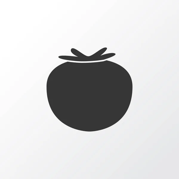 トマト アイコンのシンボル。トレンディなスタイルのプレミアム品質分離ケチャップ要素. — ストックベクタ