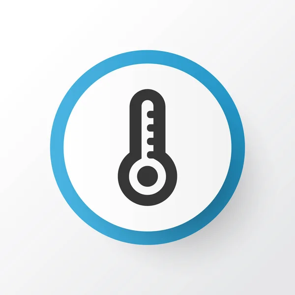 Thermometer-Symbol. Premium-Qualität isoliertes Temperaturelement im trendigen Stil. — Stockfoto