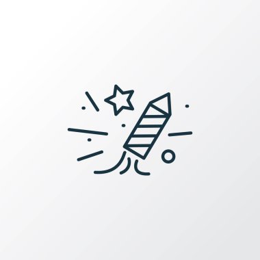 Kuyu simgesi satır sembolü. Premium kalite izole kutlama öğe trendy tarzı.