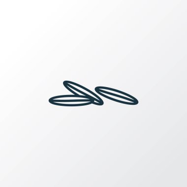 Kimyon simgesi satır sembolü. Premium kalite izole kimyon öğe trendy tarzı.