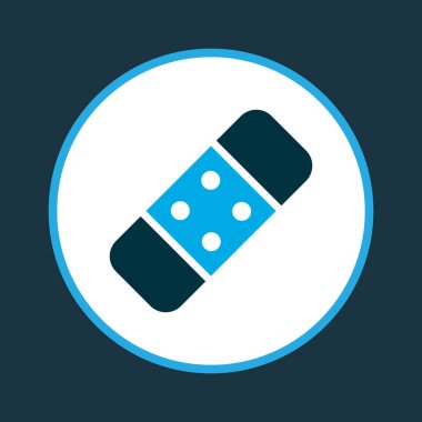 Simge renkli sembol şifa. Premium Kalite izole sıva öğe trendy tarzı.