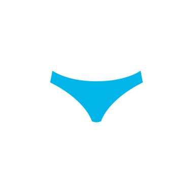 Lahanalar, kadın külotu simgesi renkli sembol. Premium kalite izole iç çamaşırı moda stil öğesinde.