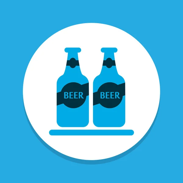 ALE pictogram gekleurde symbool. Premium kwaliteit geïsoleerd bier element in trendy stijl. — Stockvector