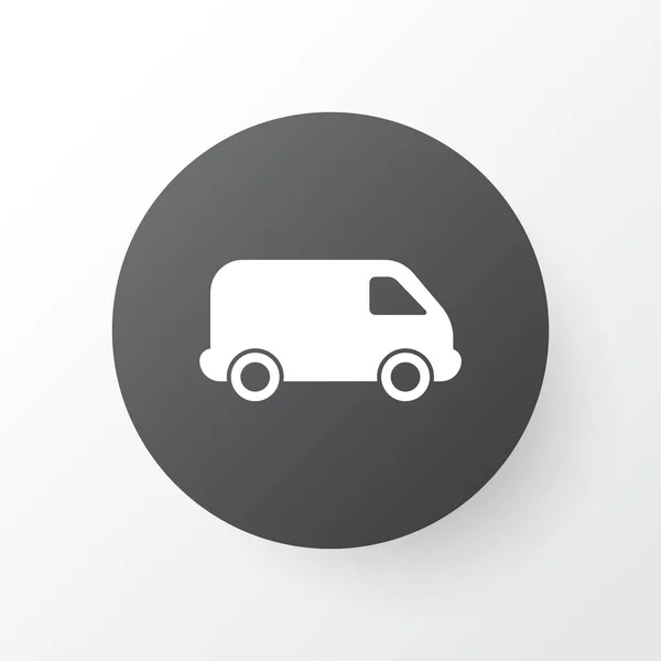 Van pictogram symbool. Premium kwaliteit geïsoleerd vrachtwagen Element In Trendy stijl. — Stockvector